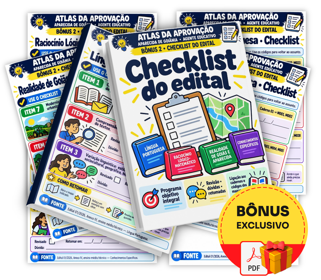 ATLAS DA APROVAÇÃO — Agente Educativo de Aparecida de Goiânia — 03-bonus2